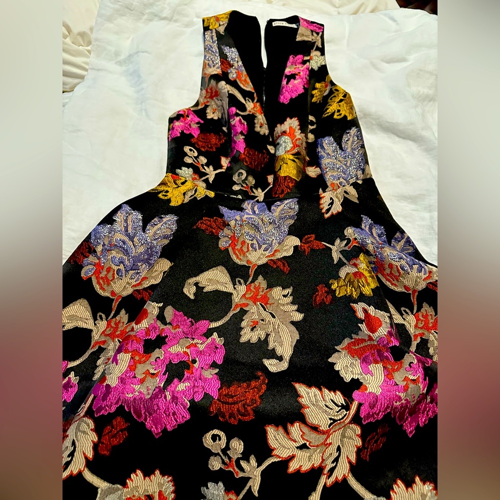 Alice and Olivia Jacquard Dress